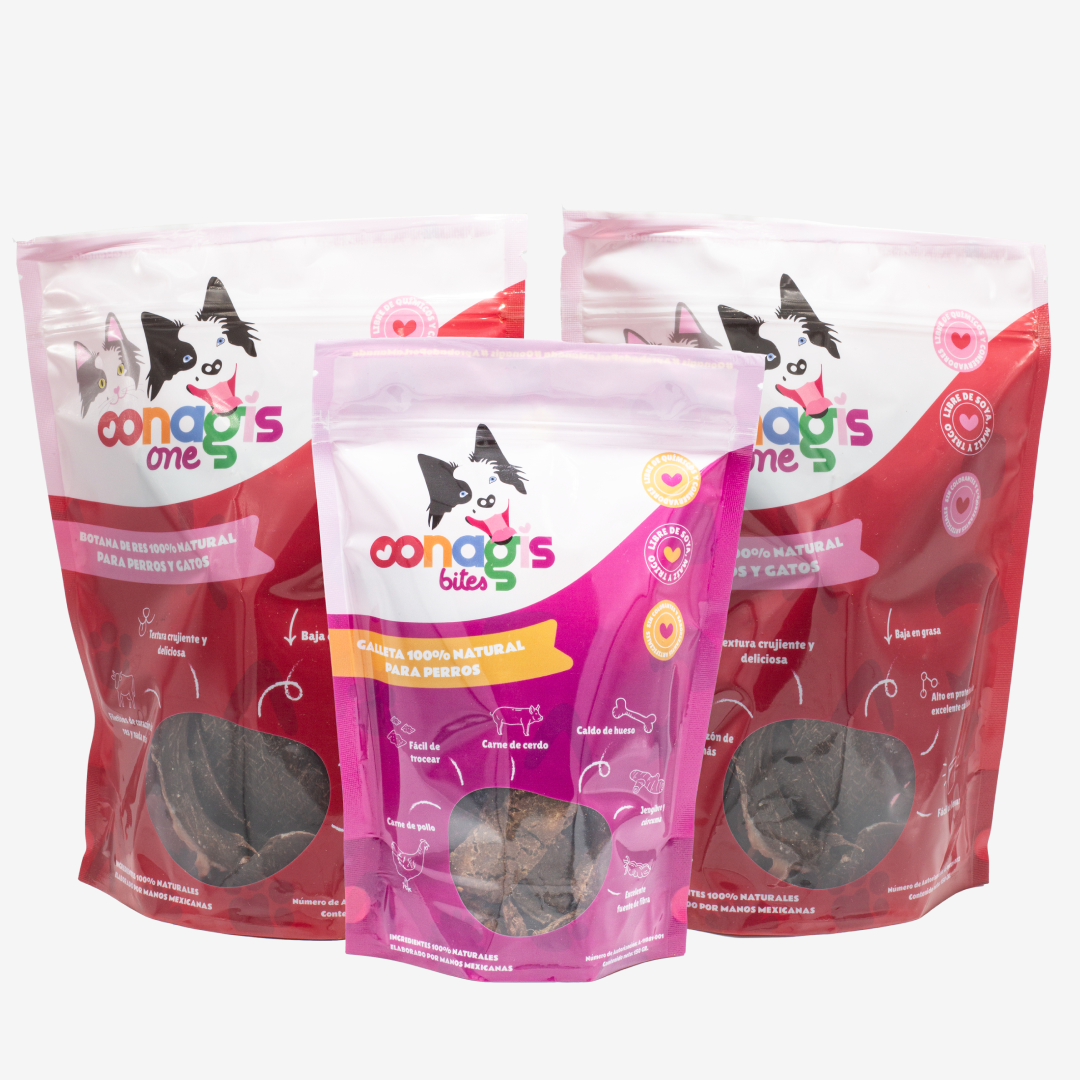 Guau Doble Res + Galletas Bites