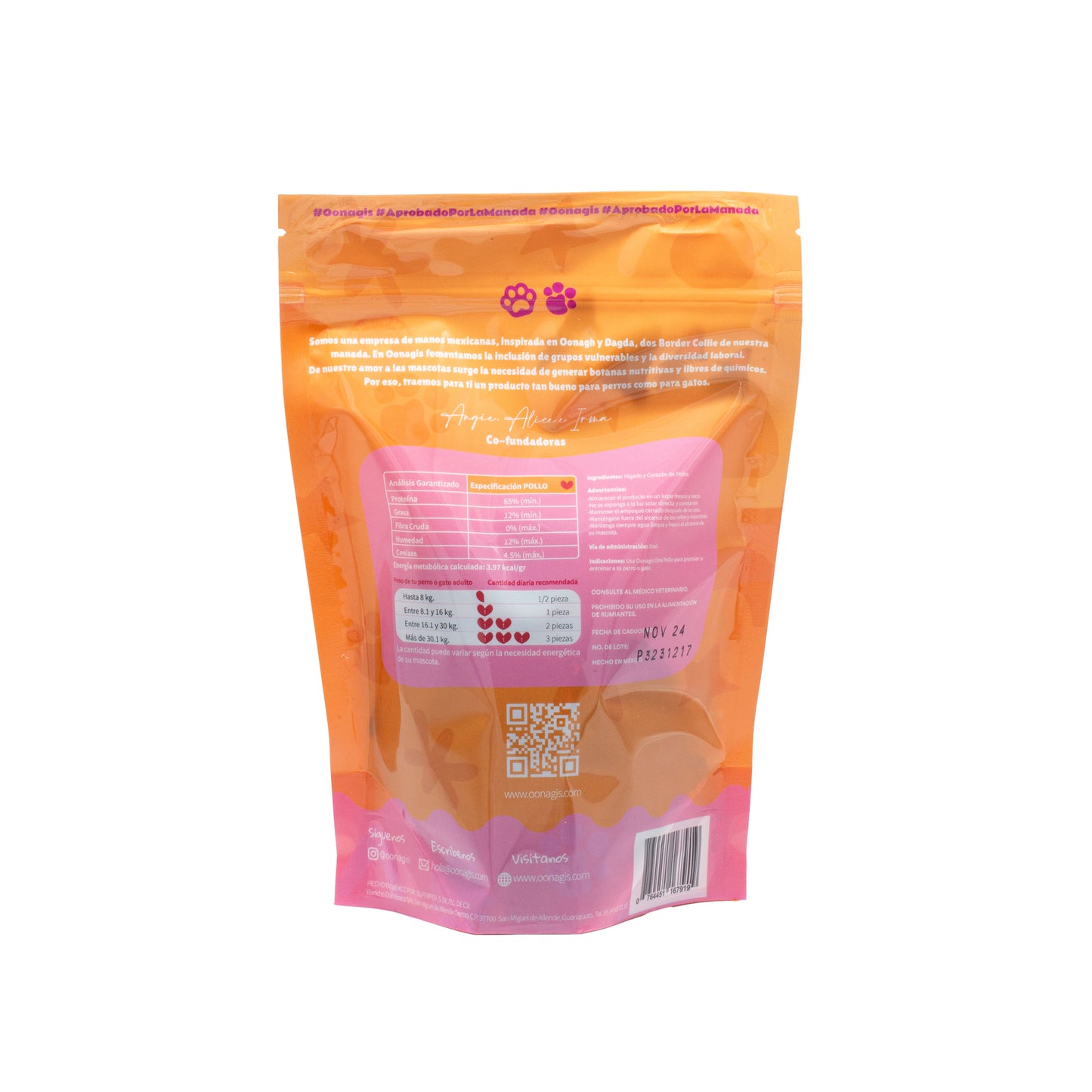 Oonagis One Pollo 110 gr