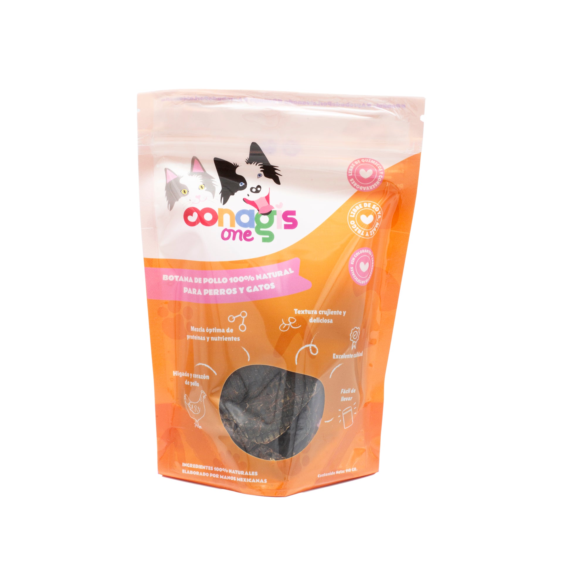 One Pollo Treats para Perros | Oonagis One Pollo | Una gran recompensa